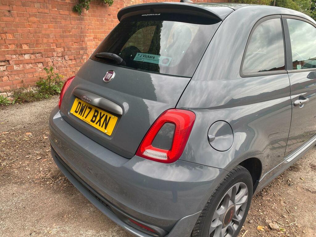 Fiat 500 Hatchback 1.2 S Euro 6 Ss 201717 DW17BXN Grey #4