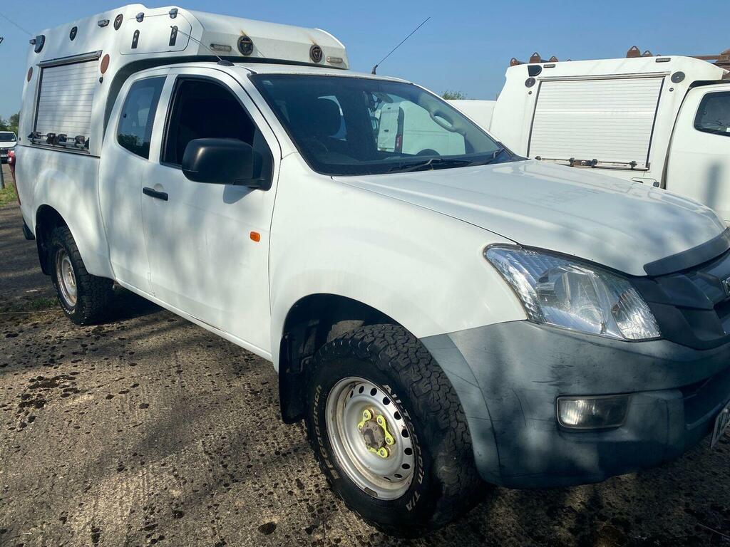 Isuzu D-Max Pickup 2.5 Td 4X4 201565 White #4