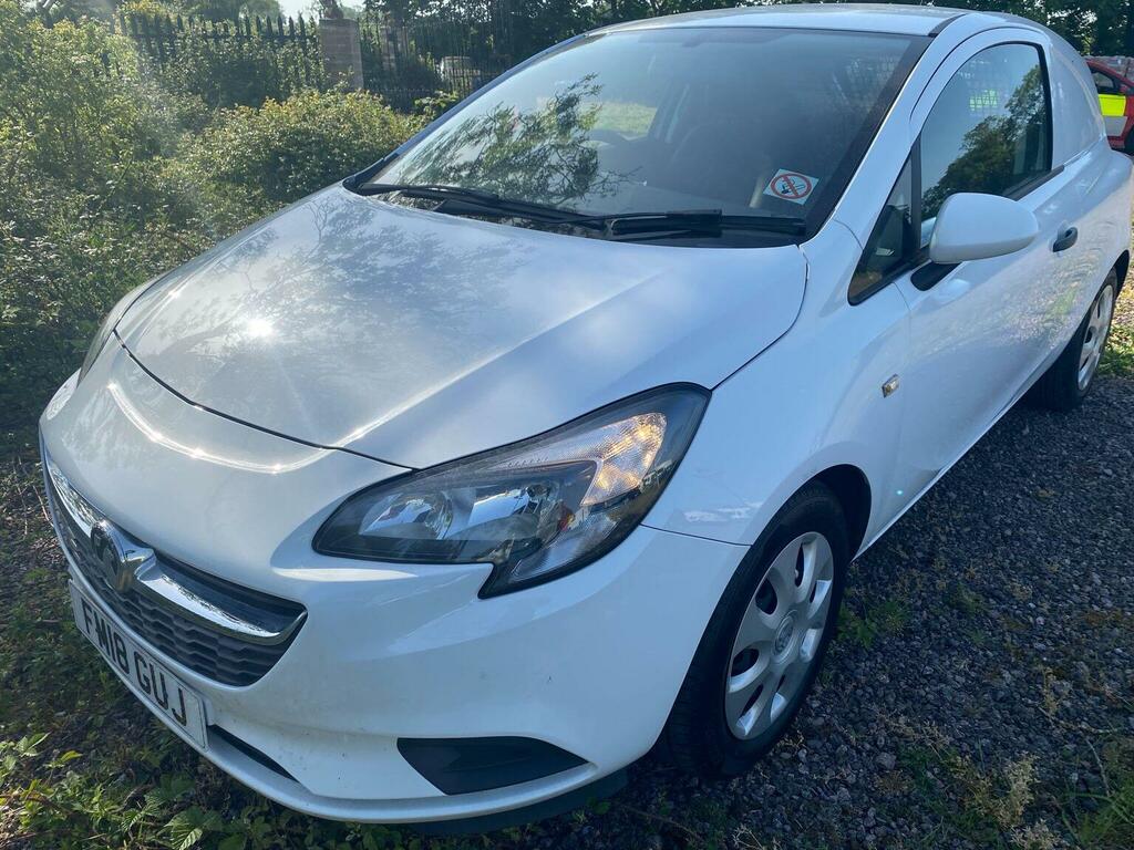 Vauxhall Corsa Car Derived Van 1.3 Cdti Ecoflex Fwd L1 H1 Ss 3 FM18GUJ White #2