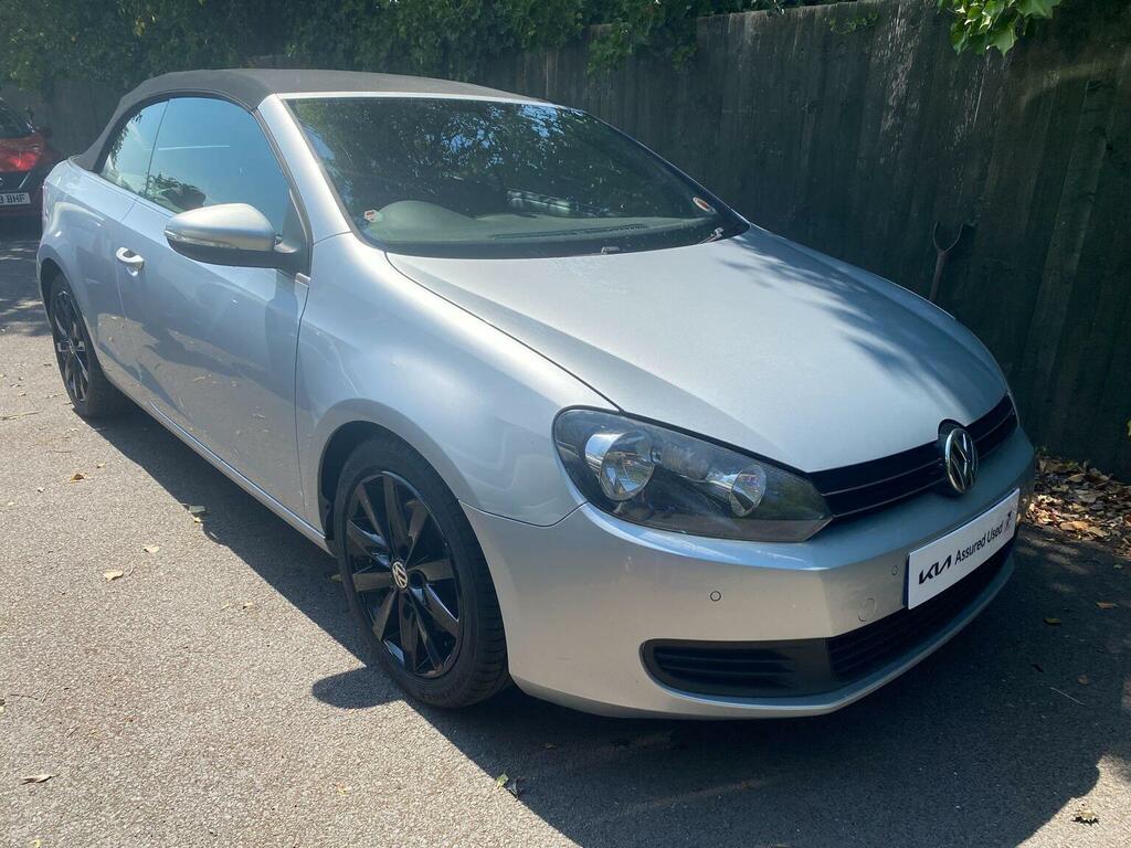 Volkswagen Golf Convertible 2.0 Tdi Bluemotion Tech Se Cabriolet E Silver