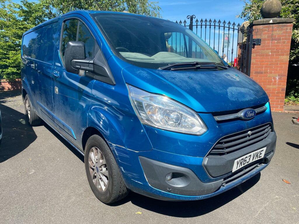 Ford Transit Custom Panel Van 2.2 Tdci 290 Limited L2 H1 201363 Blue