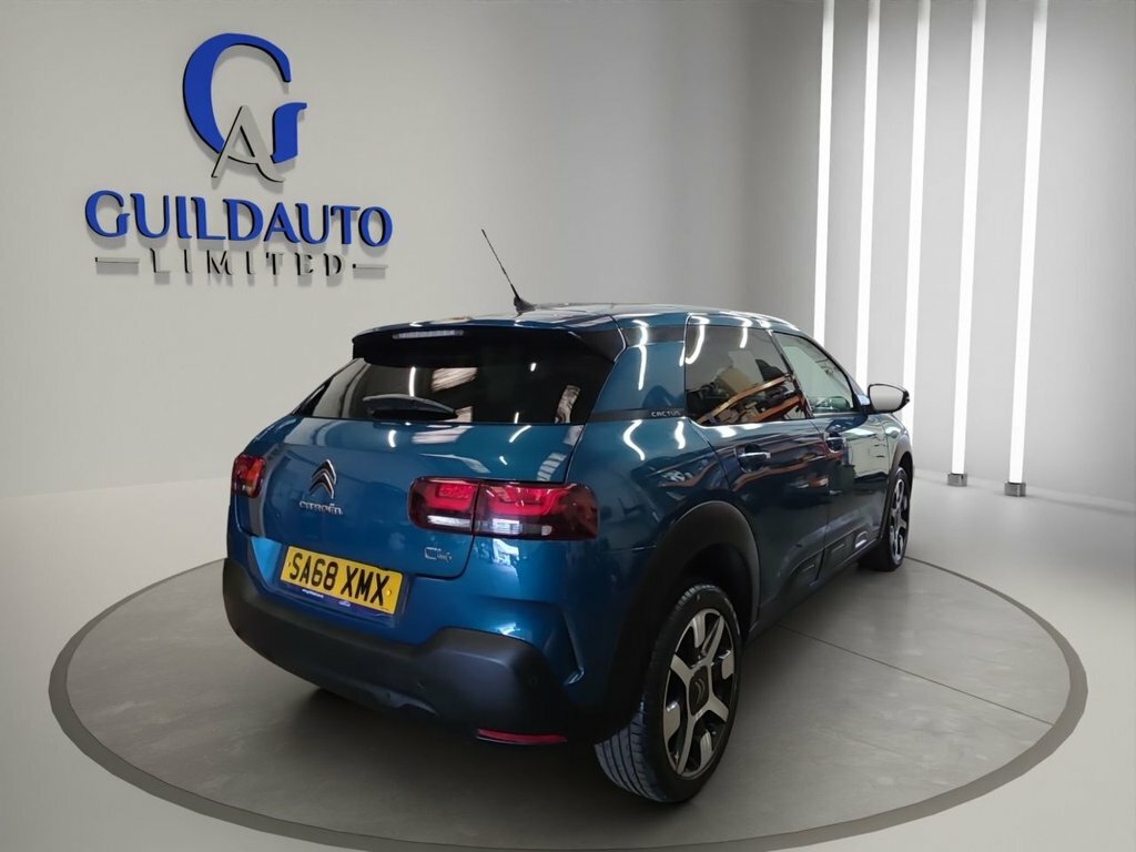 Citroen C4 Cactus 1.2L Flair SA68XMX Blue #4