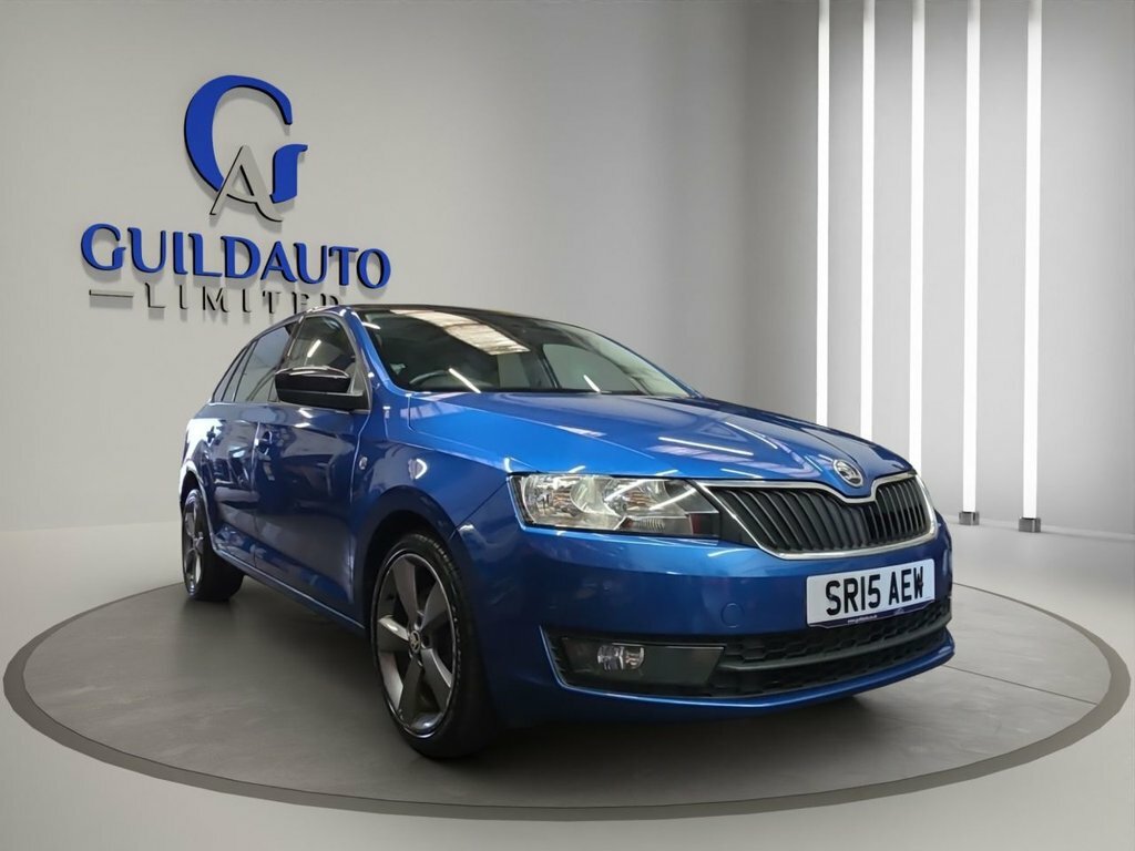 Skoda Rapid Spaceback 1.6L Se Sport Blue #3