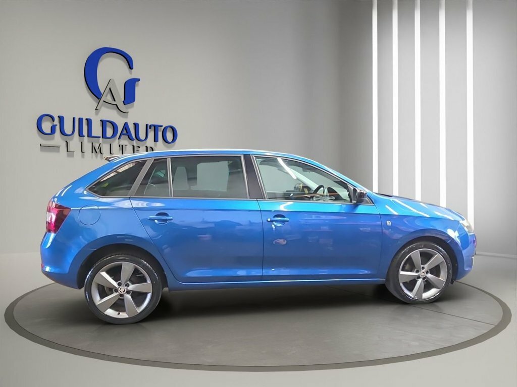 Skoda Rapid Spaceback 1.6L Se Sport Blue #6