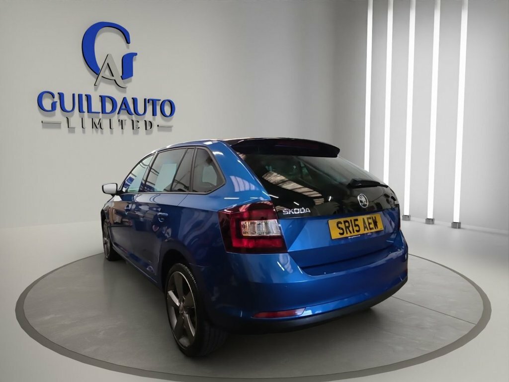 Skoda Rapid Spaceback 1.6L Se Sport Blue #4