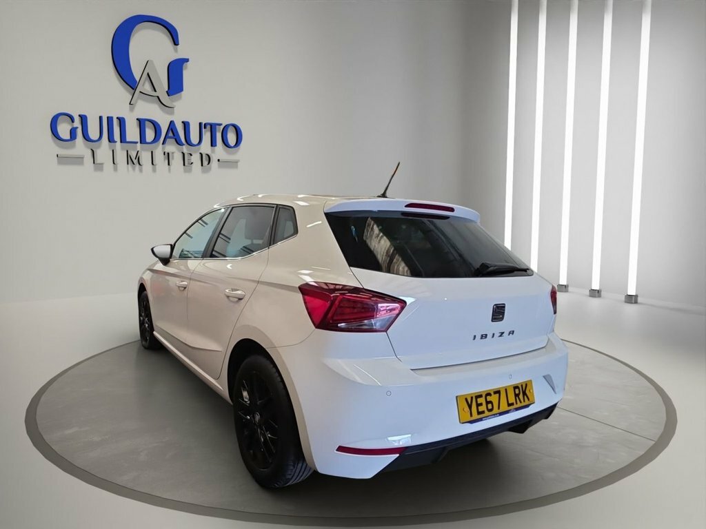 Seat Ibiza 1L Se YE67LRK White #4