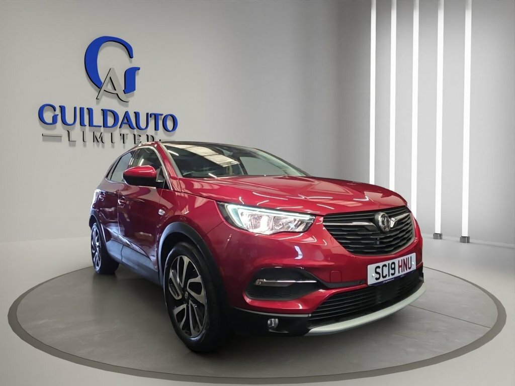 Vauxhall Grandland X 1.2L Elite Nav SC19HNU Red #3
