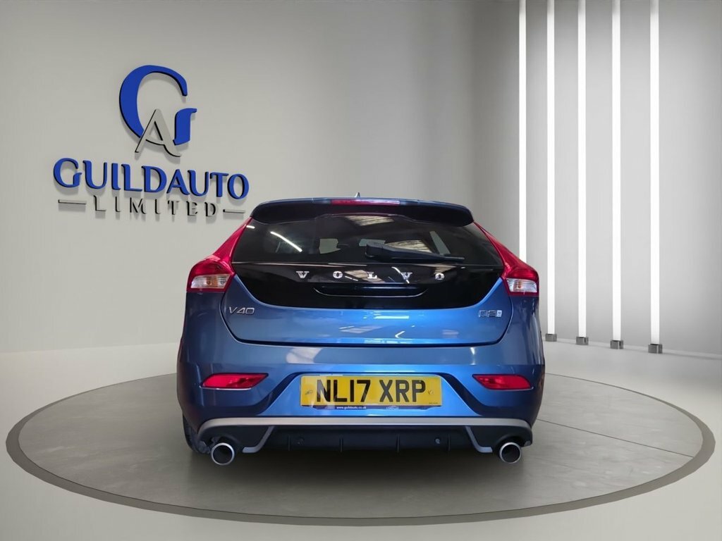 Volvo V40 2L R-design Nav Plus NL17XRP Blue #3