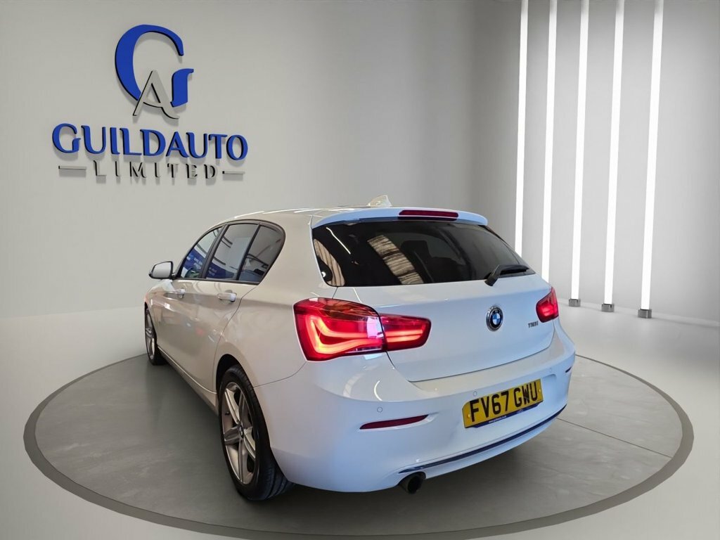 BMW 1 Series 1.5L Sport FV67GWU White #4