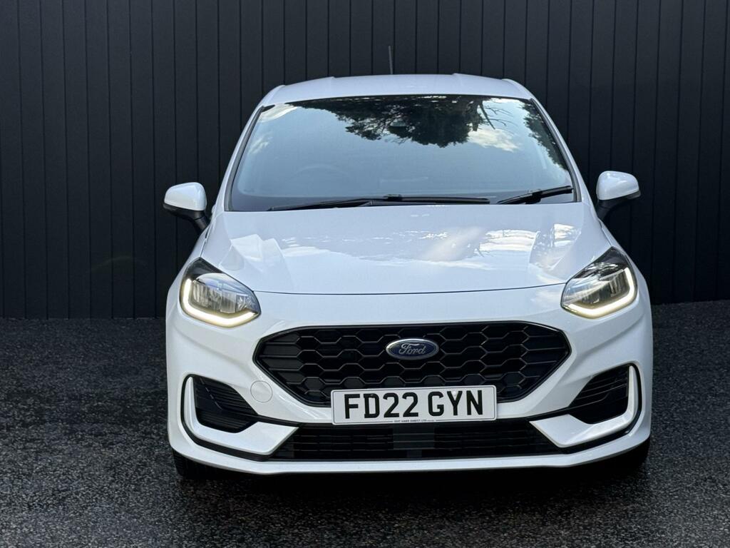 Ford Fiesta Van 1.0T 125Ps Ecoboost Mhev Sport Car Derived Van FD22GYN White #5