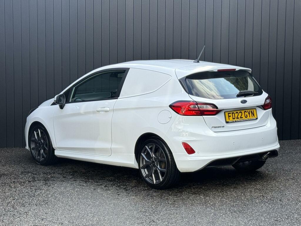 Ford Fiesta Van 1.0T 125Ps Ecoboost Mhev Sport Car Derived Van FD22GYN White #3
