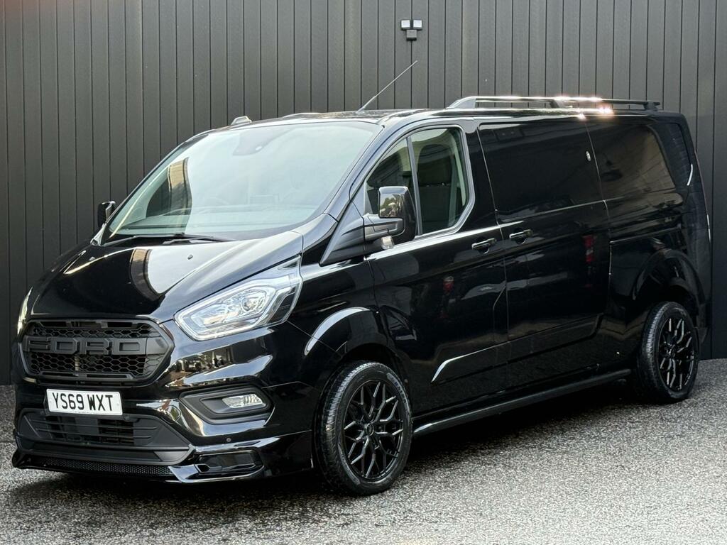 Ford Transit Custom 2.0 130Ps G-sport Ecoblue Limited Panel Van Lwb L2 YS69WXT Black #6
