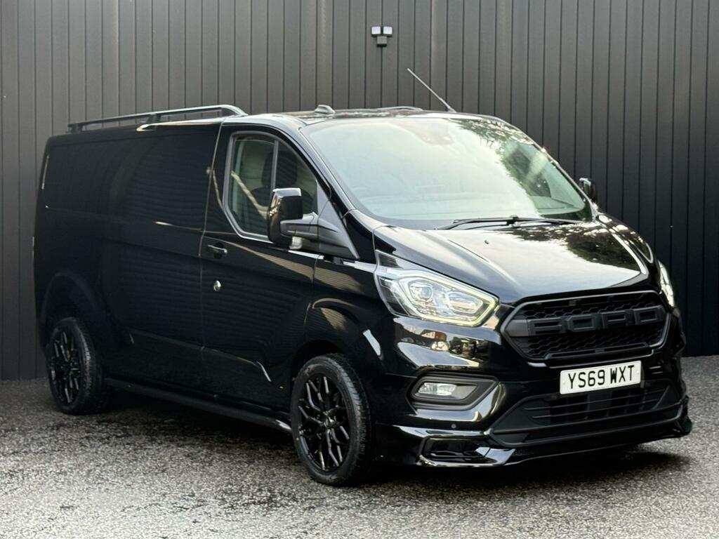 Ford Transit Custom 2.0 130Ps G-sport Ecoblue Limited Panel Van Lwb L2 YS69WXT Black #4