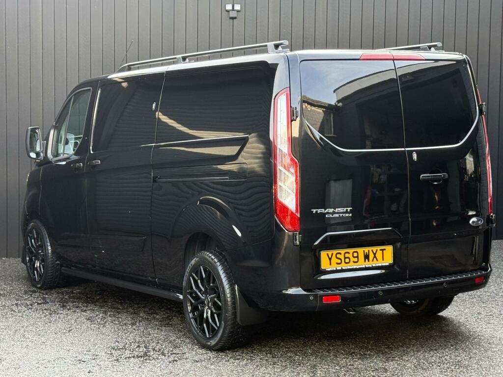 Ford Transit Custom 2.0 130Ps G-sport Ecoblue Limited Panel Van Lwb L2 YS69WXT Black #3