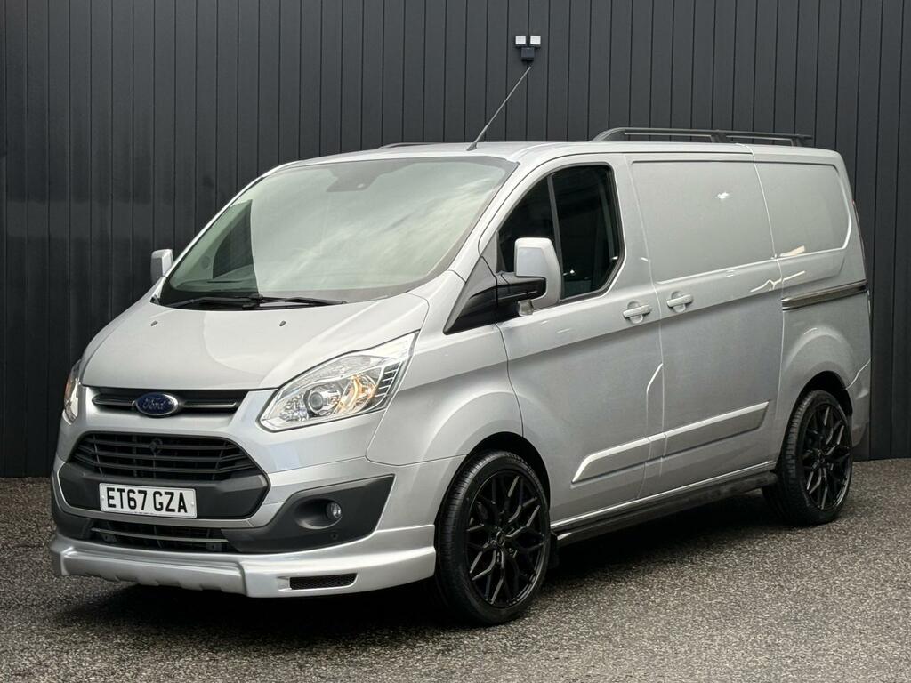 Ford Transit Custom 2.0 Tdci 130Ps G-sport Limited Panel Van Swb L1 H1 ET67GZA Silver #6