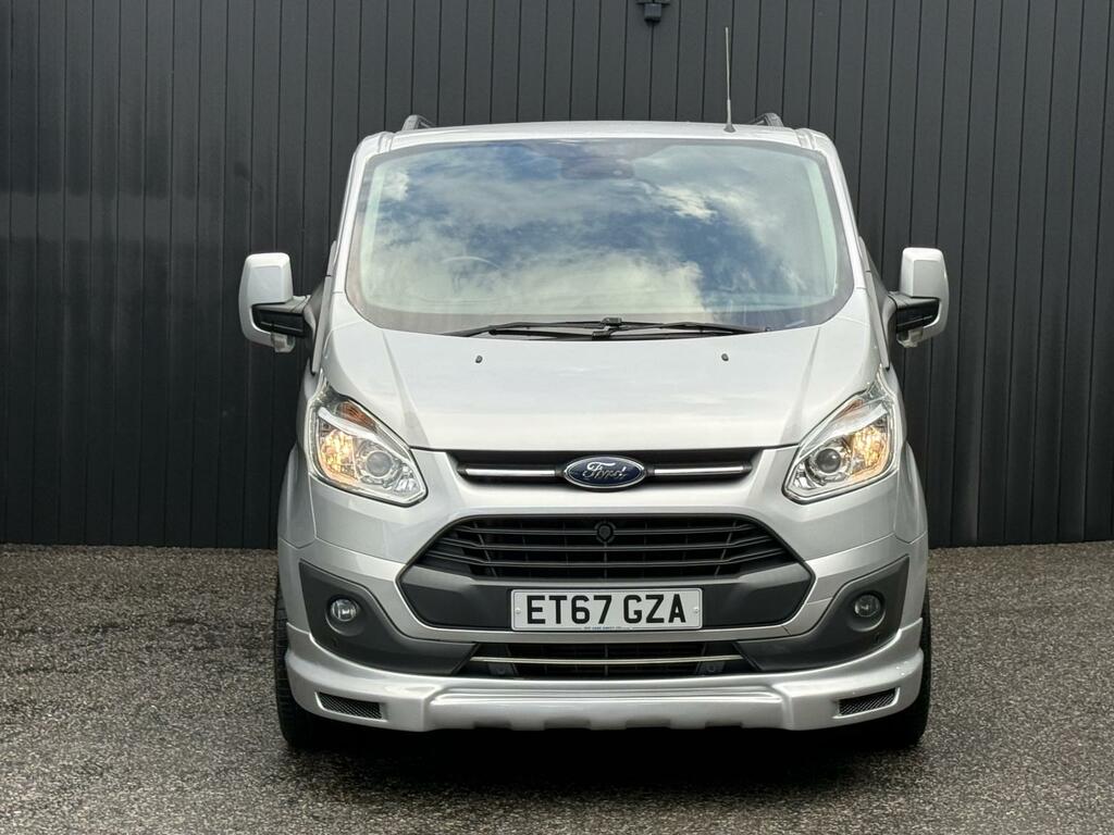 Ford Transit Custom 2.0 Tdci 130Ps G-sport Limited Panel Van Swb L1 H1 ET67GZA Silver #5