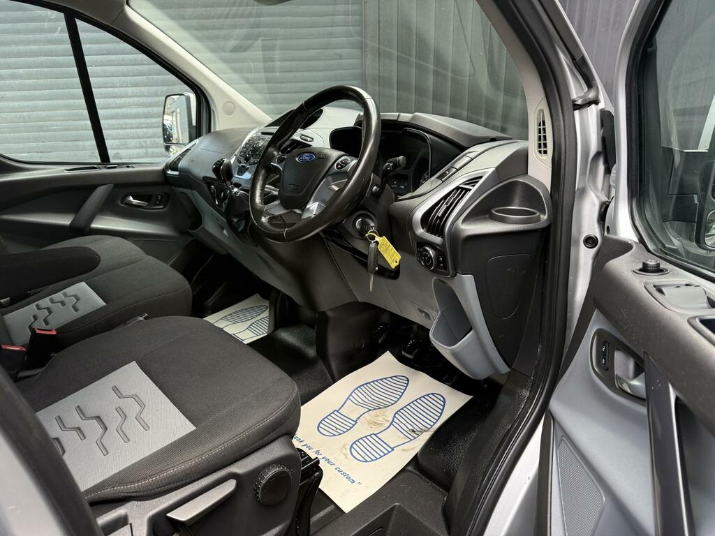 Ford Transit Custom 2.0 Tdci 130Ps G-sport Limited Panel Van Swb L1 H1 ET67GZA Silver #2