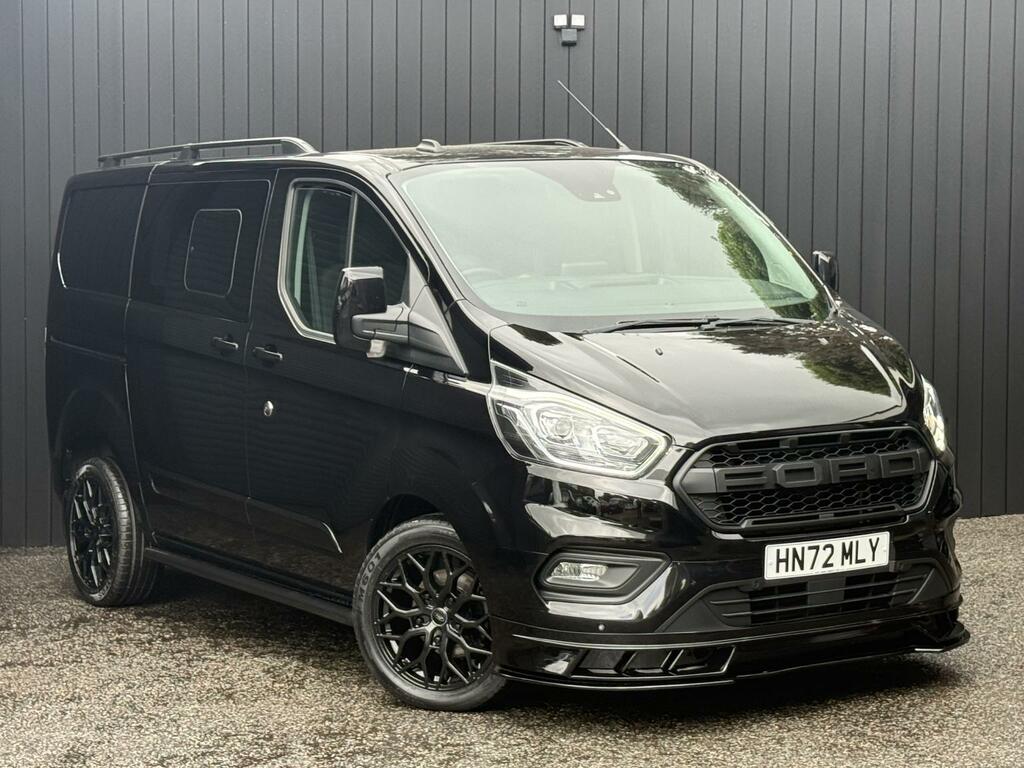 Ford Transit Custom 2.0 170Ps G-sport Ecoblue Limited Crew Van Do Black