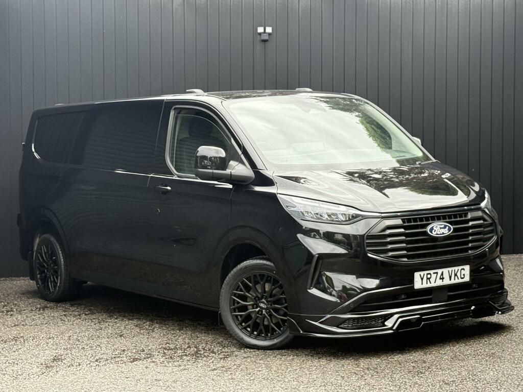 Ford Transit Custom 2.0 136Ps G-sport Ecoblue Limited Panel Van Lwb L2 Black