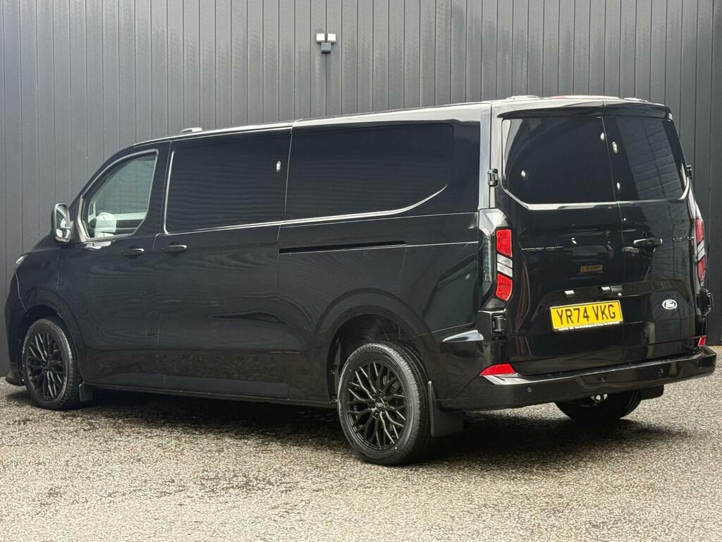 Ford Transit Custom 2.0 136Ps G-sport Ecoblue Limited Panel Van Lwb L2 YR74VKG Black #3