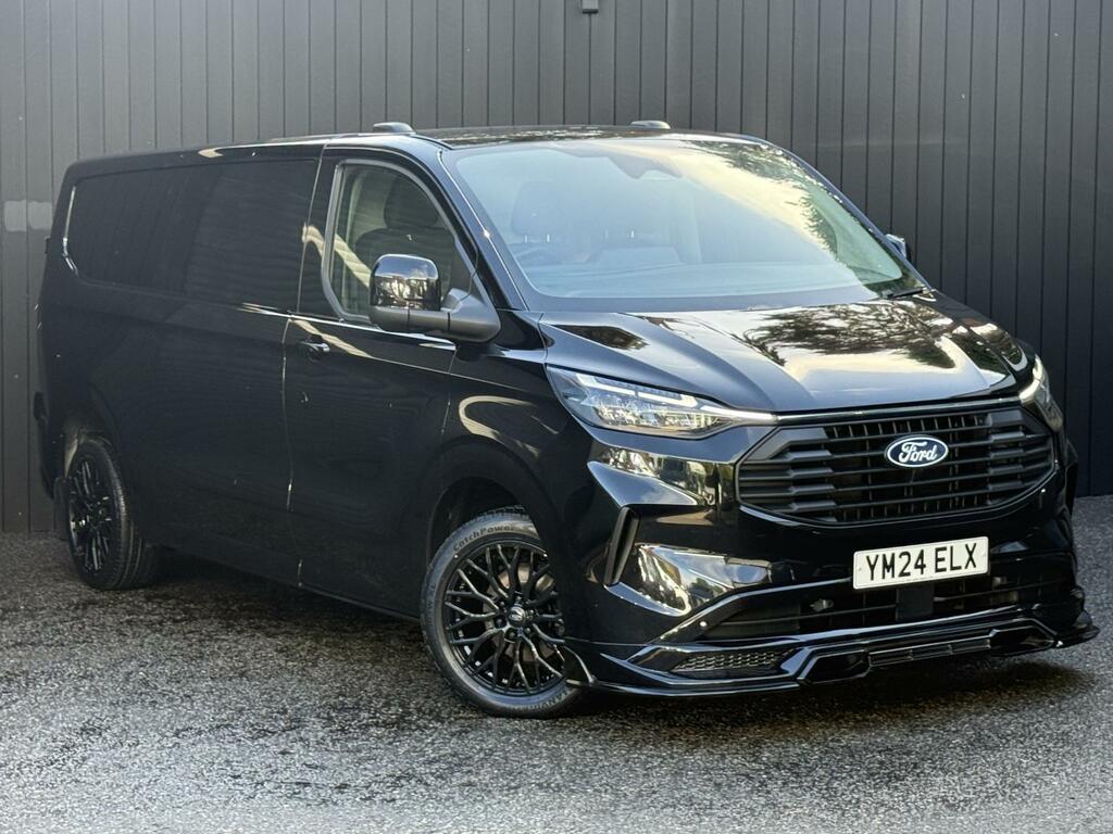 Ford Transit Custom 2.0 136Ps G-sport Ecoblue Limited Panel Van Lwb L2 Black