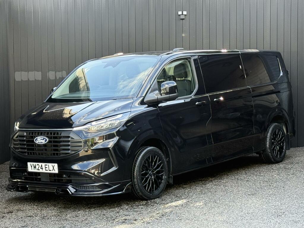 Ford Transit Custom 2.0 136Ps G-sport Ecoblue Limited Panel Van Lwb L2 YM24ELX Black #6