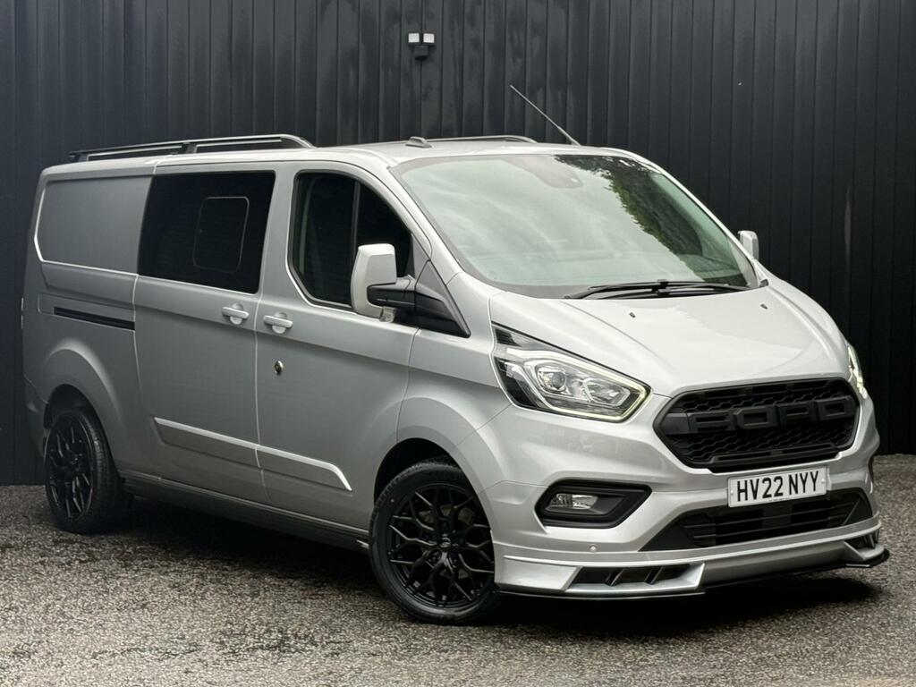 Ford Transit Custom 2.0 130Ps G-sport Ecoblue Limited Crew Van Double Silver
