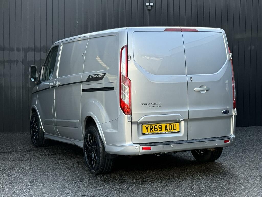 Ford Transit Custom 2.0 170Ps Sport Ecoblue Panel Van Swb L1 H1 E YR69AOU Silver #3