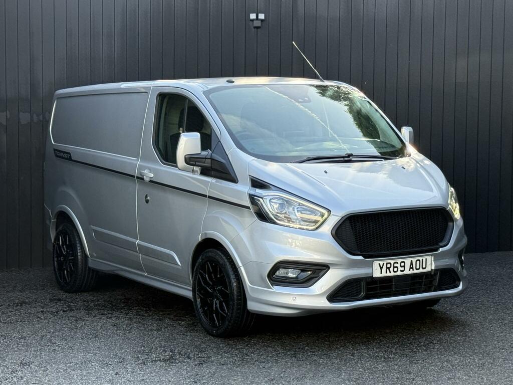 Ford Transit Custom 2.0 170Ps Sport Ecoblue Panel Van Swb L1 H1 E YR69AOU Silver #4