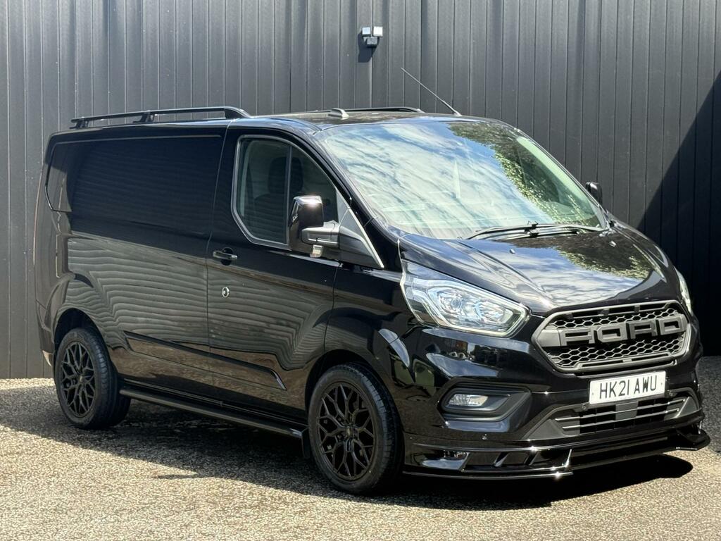 Ford Transit Custom 2.0 130Ps G-sport Ecoblue Limited Panel Van Swb L1 HK21AWU Black #4