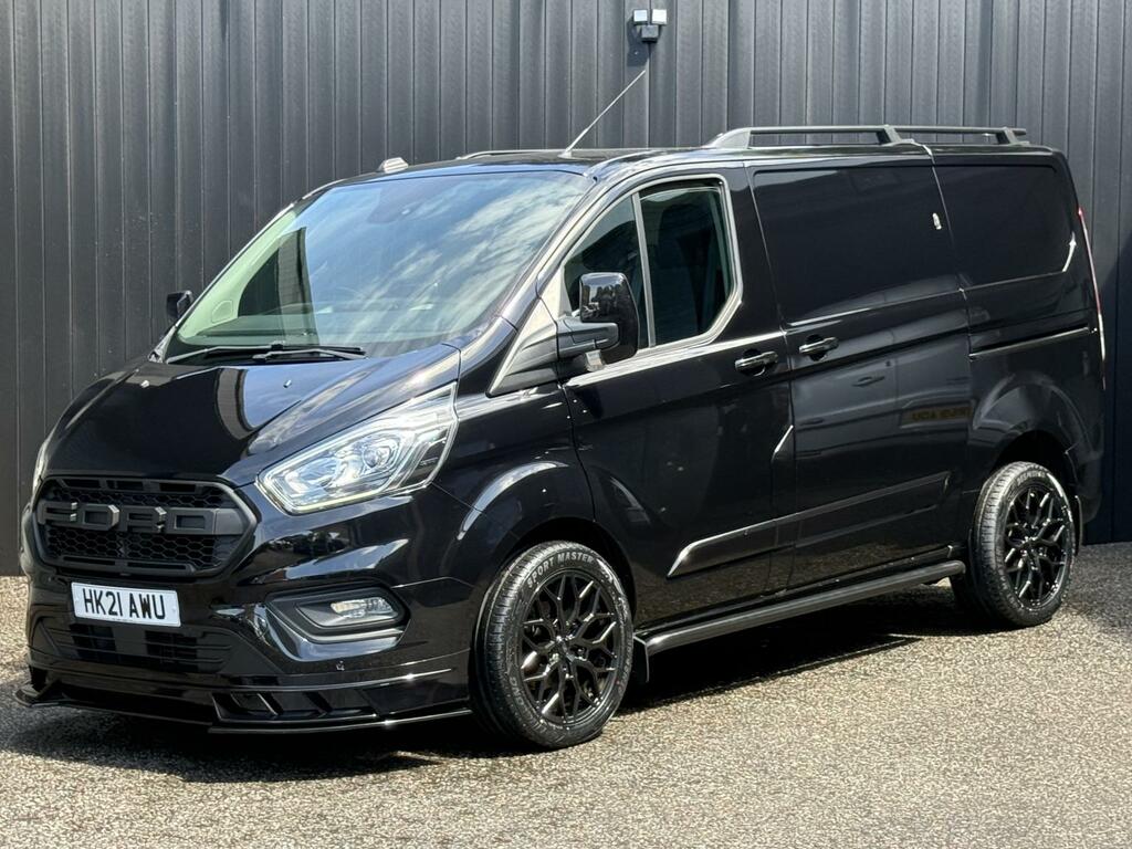 Ford Transit Custom 2.0 130Ps G-sport Ecoblue Limited Panel Van Swb L1 HK21AWU Black #6