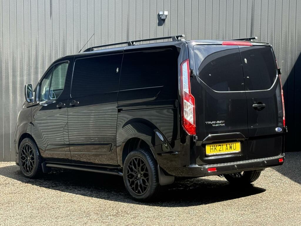 Ford Transit Custom 2.0 130Ps G-sport Ecoblue Limited Panel Van Swb L1 HK21AWU Black #3