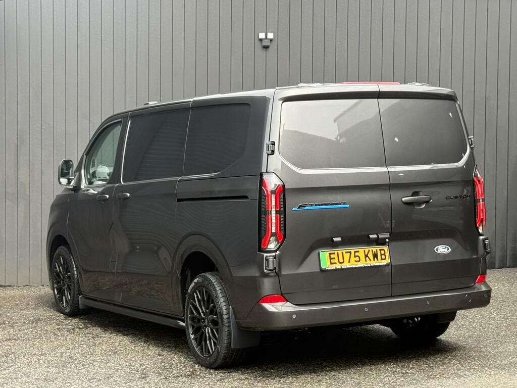 Ford Transit Custom 320 65Kwh 136Ps G-sport Limited Panel Van EU75KWB Grey #3