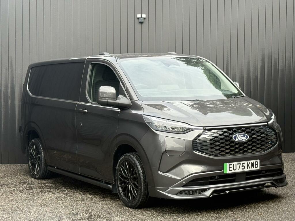 Ford Transit Custom 320 65Kwh 136Ps G-sport Limited Panel Van EU75KWB Grey #4
