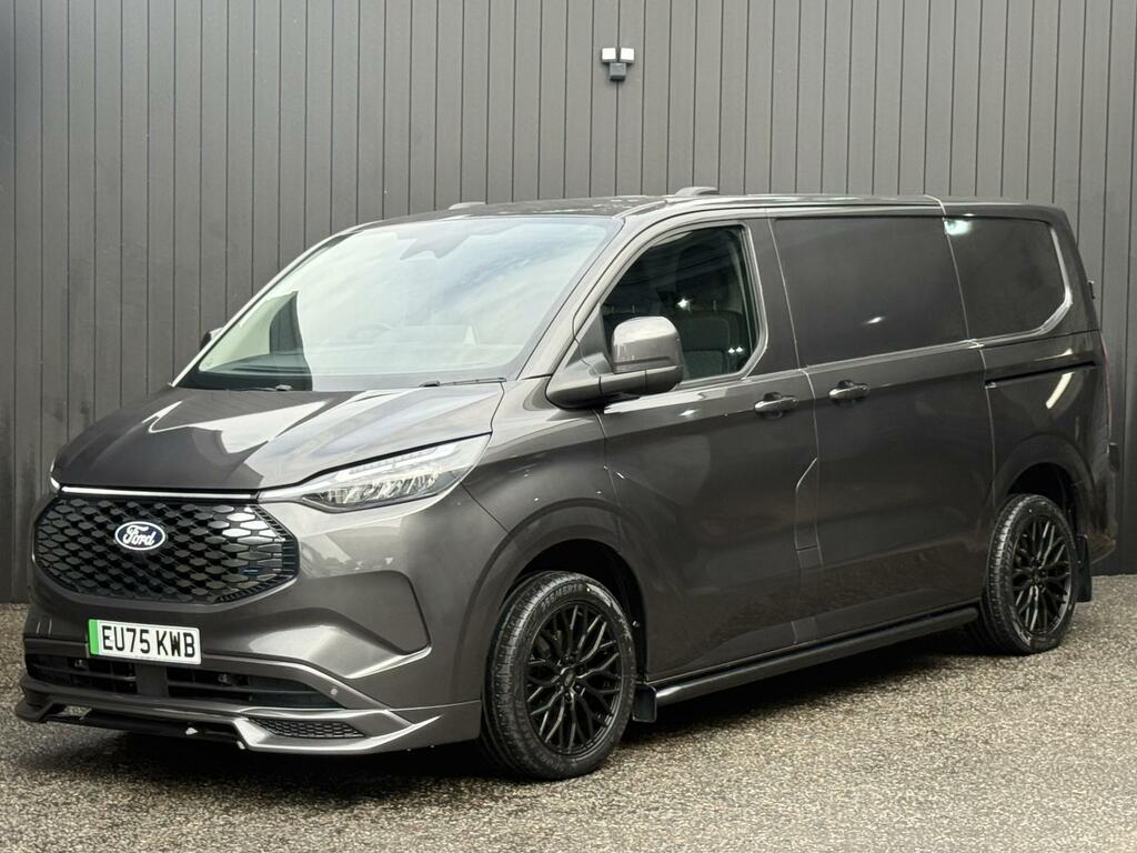 Ford Transit Custom 320 65Kwh 136Ps G-sport Limited Panel Van EU75KWB Grey #6