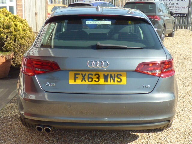Audi A3 Hatchback 2.0 Tdi Sport, 20 Road Tax, 12 Months W FX63WNS Grey #6