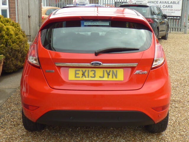 Ford Fiesta Hatchback 1.0 Zetec 12 Months Warranty, 12 Months EX13JYN Red #5