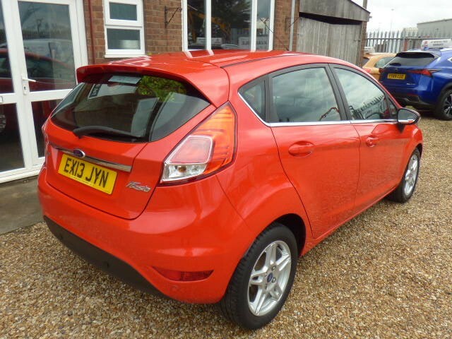 Ford Fiesta Hatchback 1.0 Zetec 12 Months Warranty, 12 Months EX13JYN Red #4