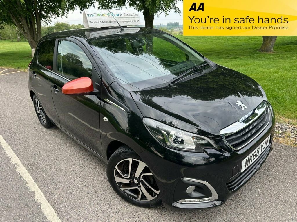 Peugeot 108 1L Allure Black
