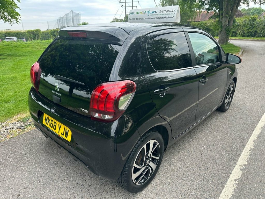 Peugeot 108 1L Allure MK68YJW Black #3