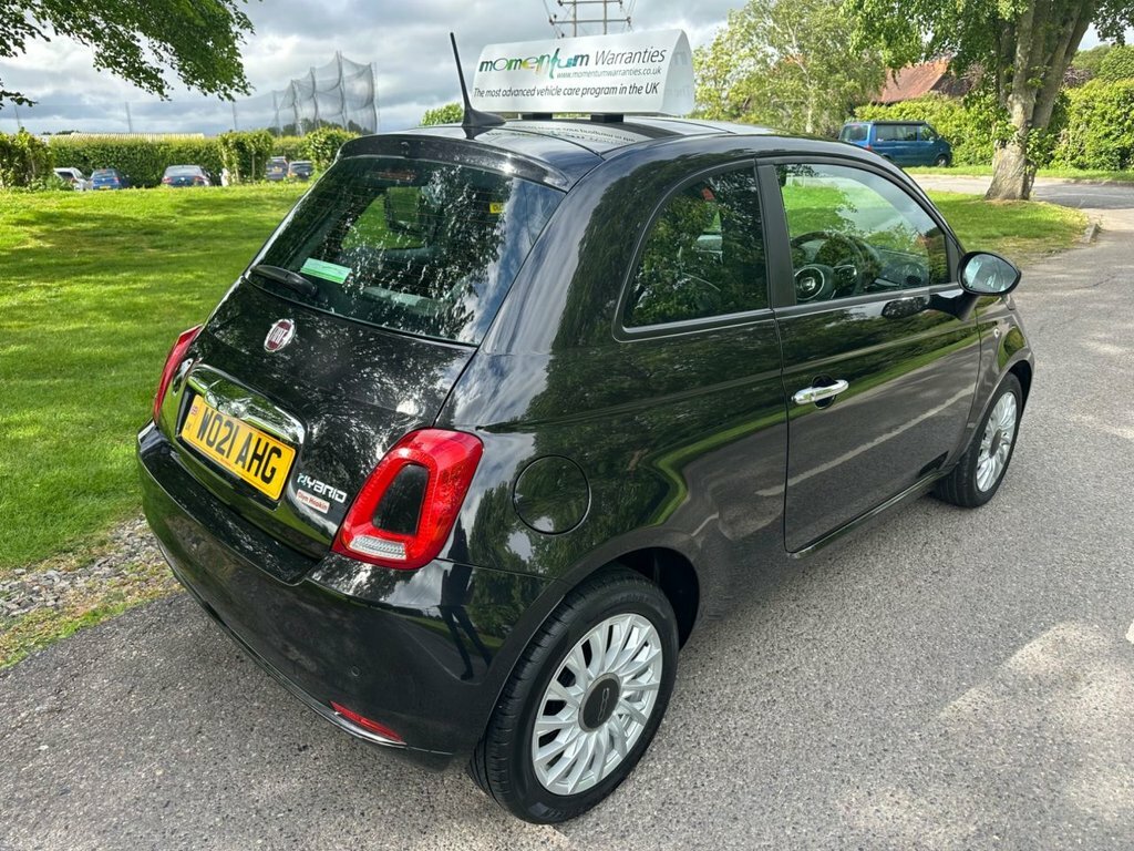 Fiat 500 1L Lounge WO21AHG Black #2