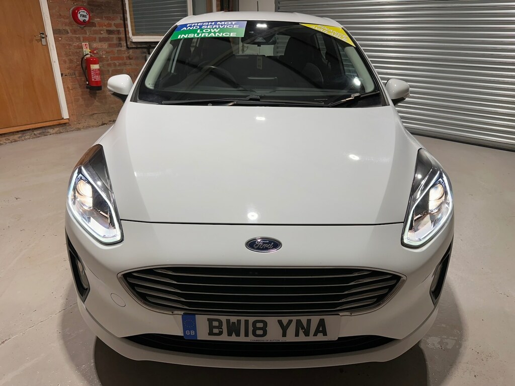 Ford Fiesta 1.1 Zetec BW18YNA White #2