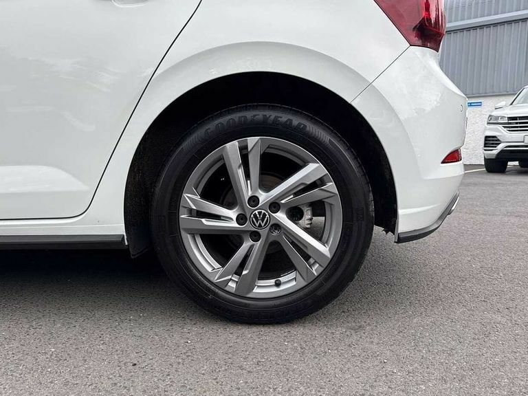 Volkswagen Polo 1.0 Tsi 110 R-line Dsg LA72HZP White #5