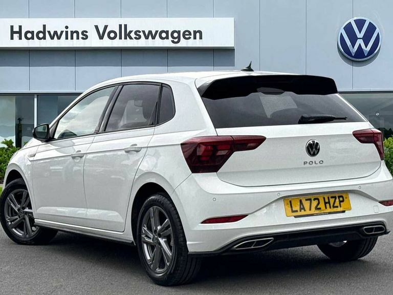 Volkswagen Polo 1.0 Tsi 110 R-line Dsg LA72HZP White #3