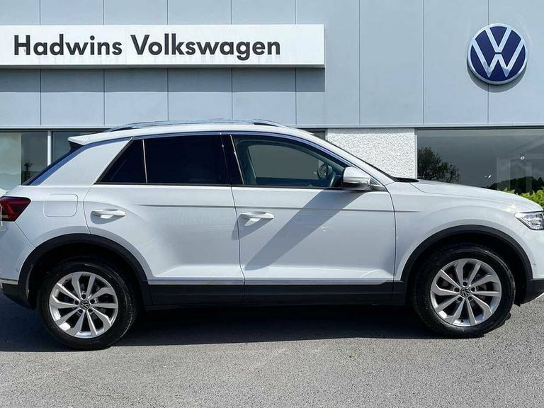 Volkswagen T-Roc 1.5 Tsi Style Dsg MD72ZPF White #4