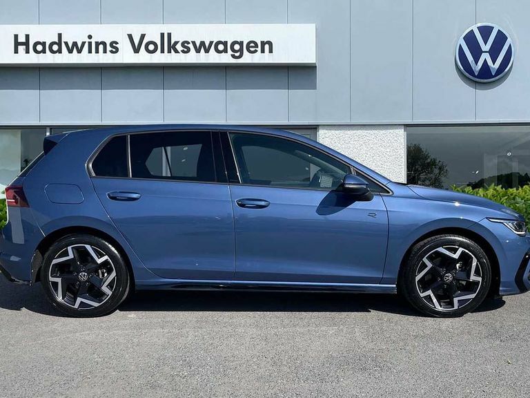 Volkswagen Golf 1.5 Etsi 150 R-line Dsg GM25OGA Blue #4