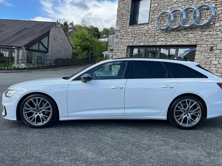 Audi A6 Avant Avant Black Edition 40 Tdi 204 Ps S Tronic SA22FCO White #4