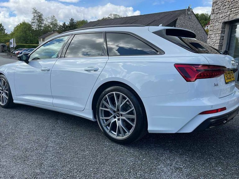 Audi A6 Avant Avant Black Edition 40 Tdi 204 Ps S Tronic SA22FCO White #3