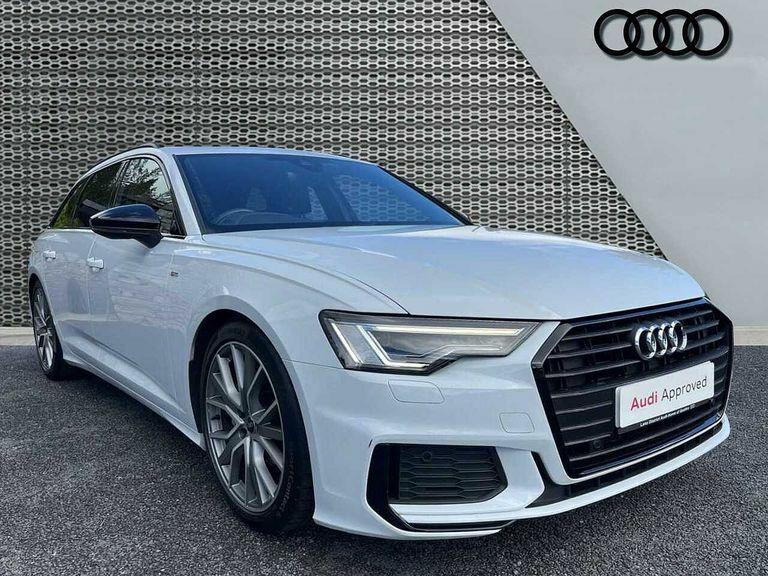 Audi A6 Avant Avant Black Edition 40 Tdi 204 Ps S Tronic White