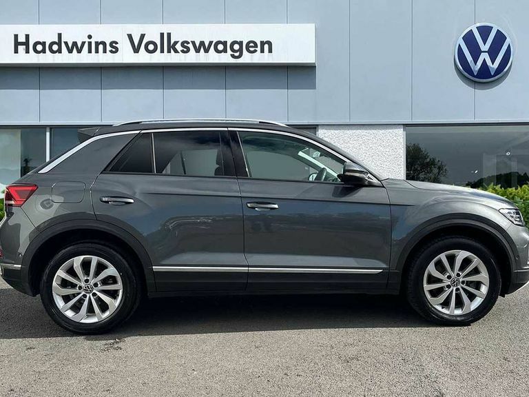 Volkswagen T-Roc 2.0 Tsi 4Motion Style Dsg Grey #4